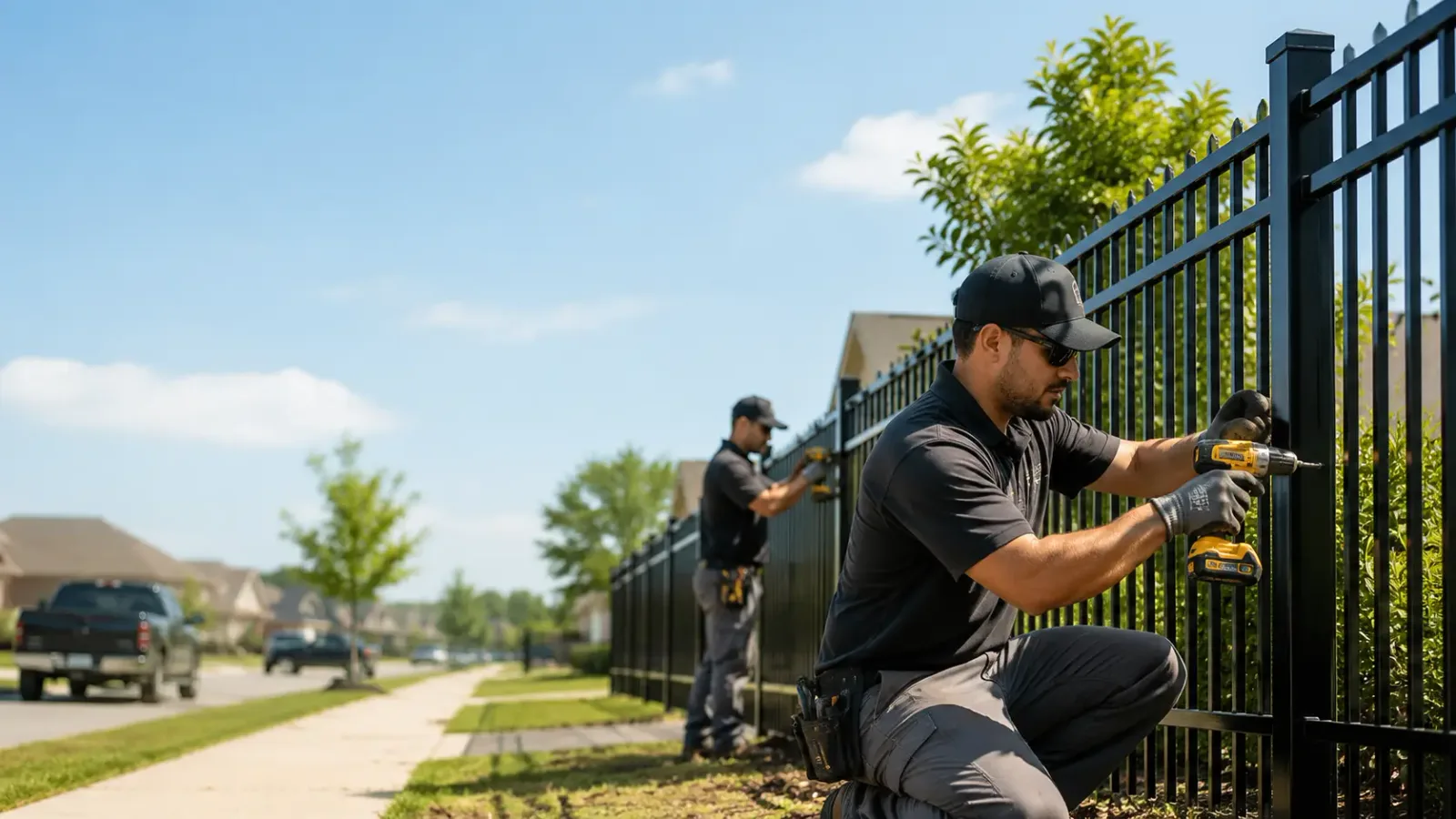 Metal Fence Installation in Success, MO